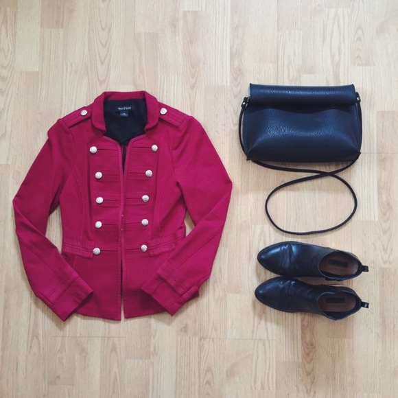 White House Black Market Jackets & Blazers - 🆕 WHBM Embroidered Band Jacket